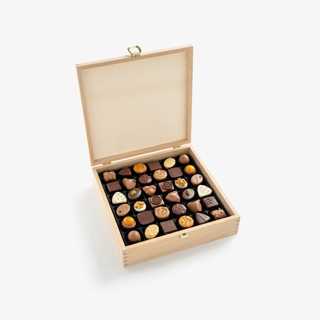 Pralin Selection 72'li Ahşap Kutu