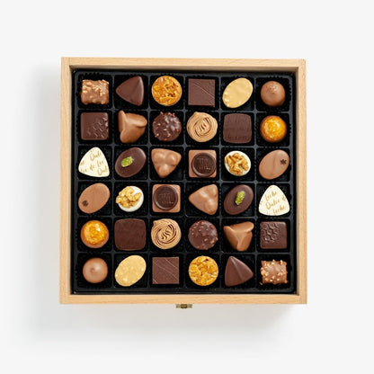 Pralin Selection 36'lı Ahşap Kutu