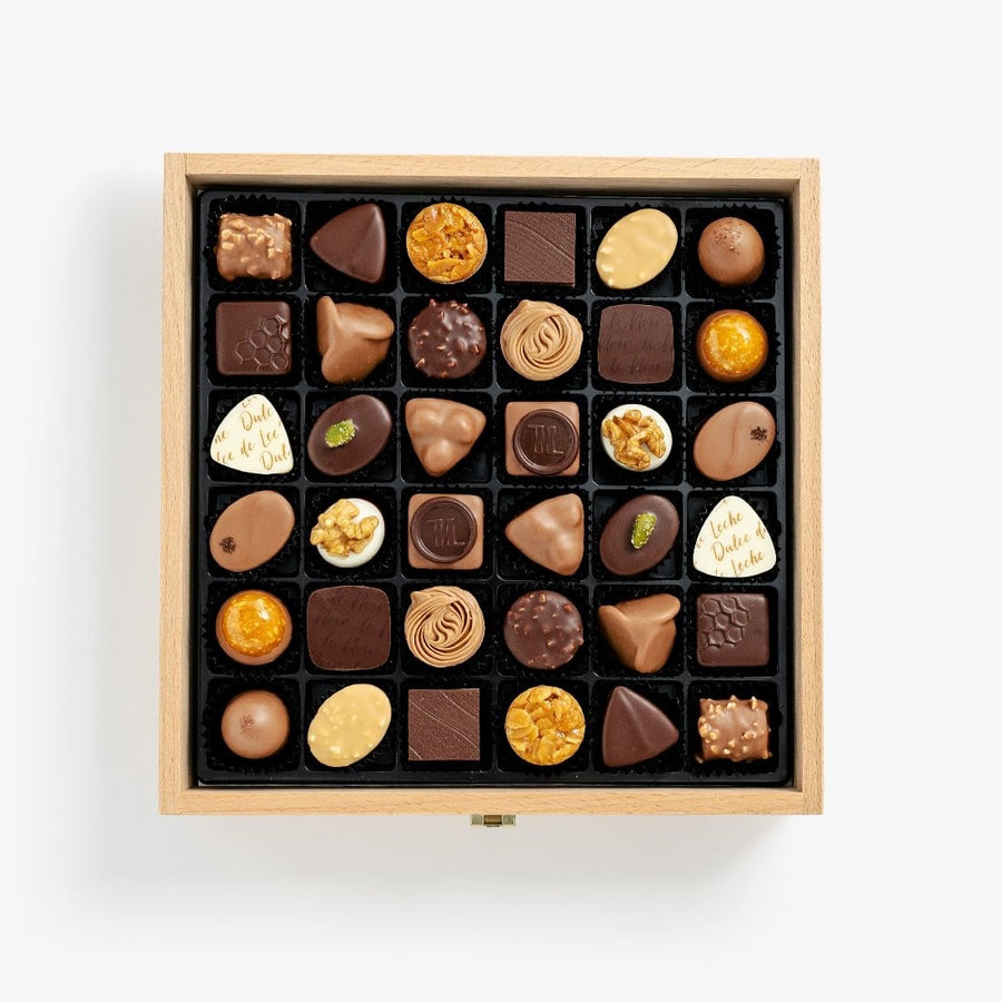 Pralin Selection 36'lı Ahşap Kutu